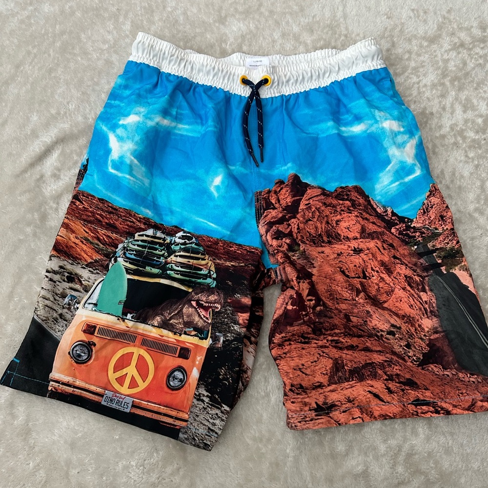 Vibrant Graphic Kids Shorts